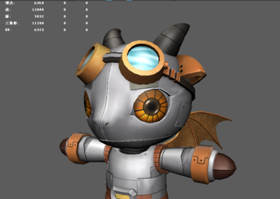 机械小龙机器龙宠物宝宝改造龙人