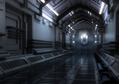 空间站通道 科幻场景模型-科幻场景模型库-3ds Max(.max)模型下载-cg模型网