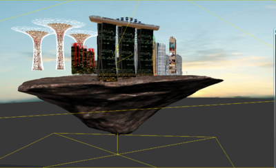 阿凡达  悬浮石  新加坡 新加坡酒店  城市标志建筑 标志建筑 世界