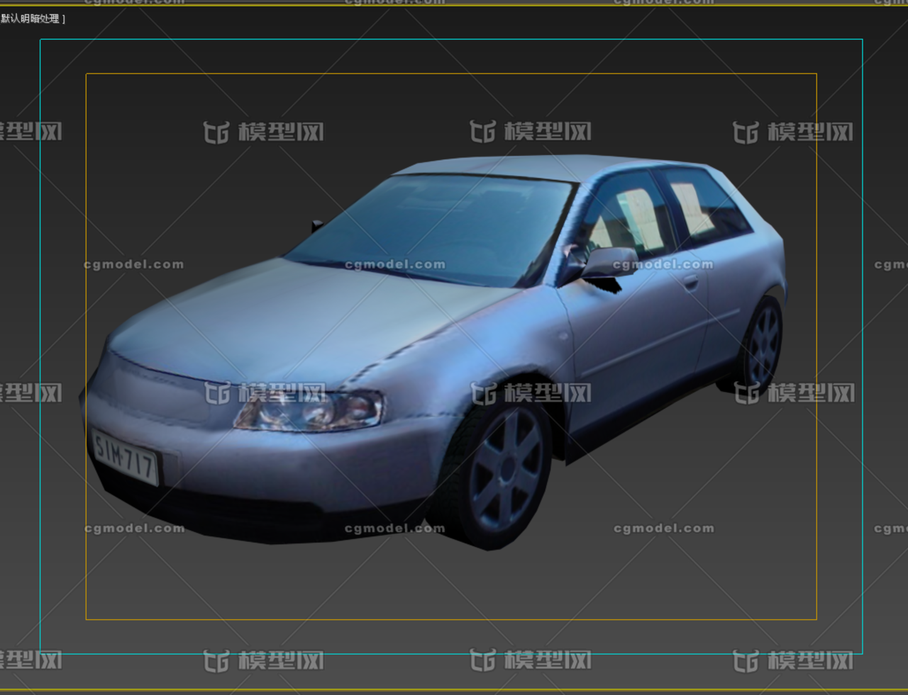 简模 车辆 配景