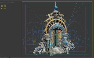 手绘石台,传送门,传送阵,传送点