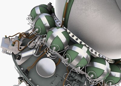 russian spaceship vostok-1   俄罗斯  苏联   上升号  写实宇宙