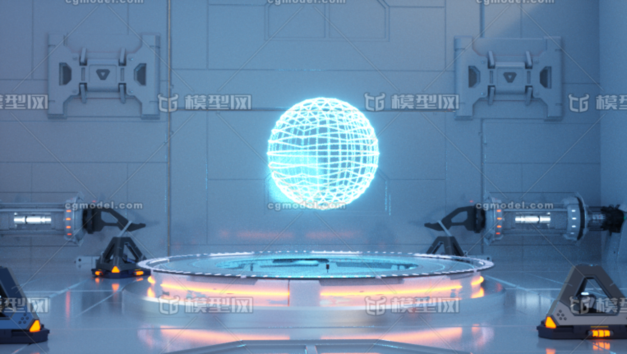 C4D 场景模型模型-科幻场景模型库-Cinema 4D(.c4d)模型下载-cg模型网