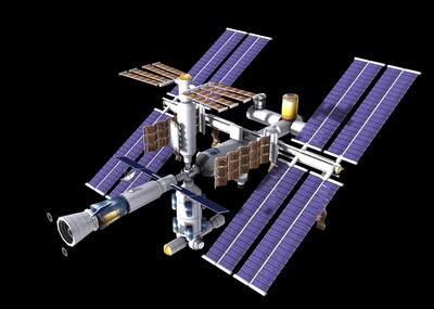 国际空间站_锐哥正在搬砖.作品_飞机/航空器宇宙飞船_cg模型网