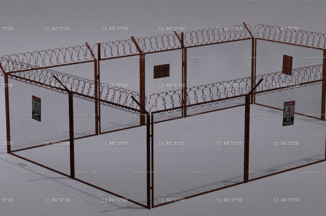 fence 铁丝网 防盗网 隔离网 防盗栅栏 围墙 栅栏 围栏 障碍物 铁网