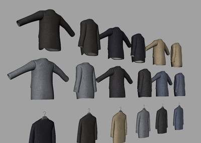 多种格式几乎所有软件均可使用,带贴图,可进行给角色蒙皮 贴图在maya