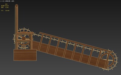 龙骨水车模型图图片