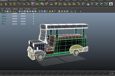 吉普車 吉普尼 小型公共汽車 小區接駁車 小車 幼兒園車 卡通汽車