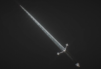 中世纪长剑,写实佩剑,pbr刀剑,次世代短剑,武器,冷兵器,古欧洲,宝剑