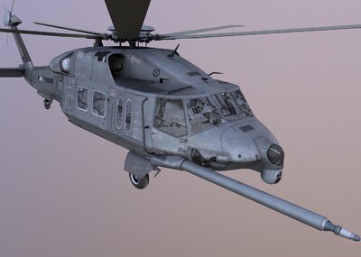 ruh-60 隐形黑鹰 中型通用直升机 silent hawk 2k贴图 军用武器 飞机