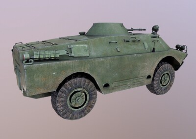 brdm-2装甲侦察车 前苏联研制 军用武器