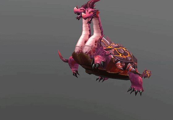 带动画 千年双头龟   双头 龙龟