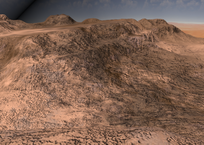 沙漠 地形 风沙 自然 沙漠风光 _亚多的门作品_场景自然场景_cg模型网