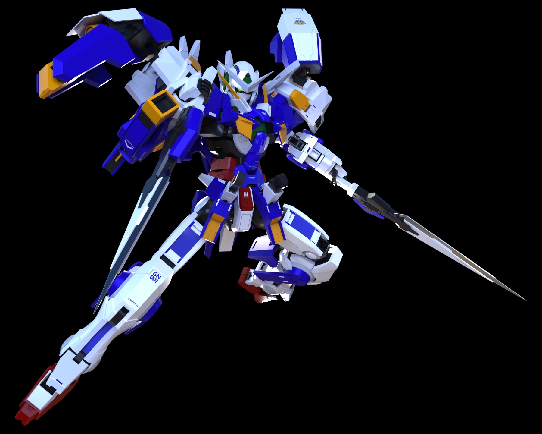 雪崩能天使高达exia