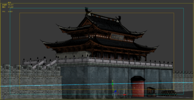 古代城楼 阁楼模型-历史建筑模型库-3ds Max(.max)模型下载-cg模型网