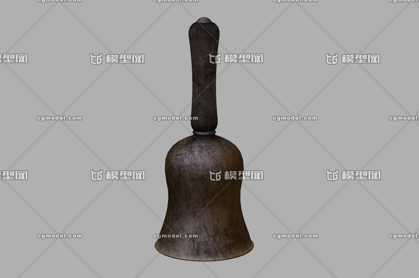 铃铛 bell模型-其他模型库-OBJ(.obj/.mtl)模型下载-cg模型网