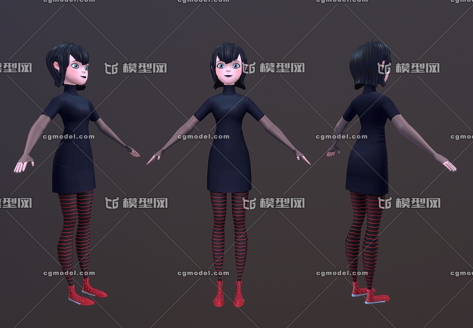 卡通 梅维斯 女吸血鬼  精灵旅社 动画角色