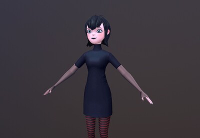 卡通 梅维斯 女吸血鬼  精灵旅社 动画角色