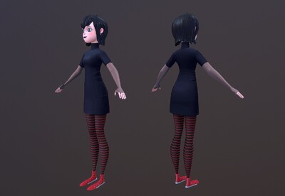 卡通 梅维斯 女吸血鬼  精灵旅社 动画角色