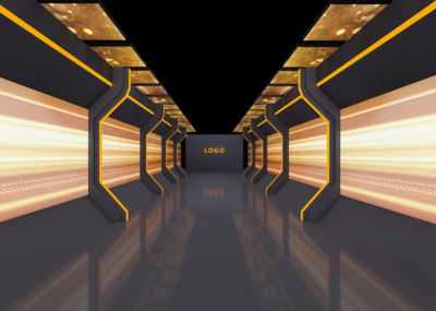 灯光,屏幕 桁架 写实灯光动画场景,舞美,灯光秀,舞台,艺术,设计 展厅