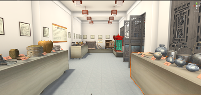 虚拟现实大场景VR 古建模型-古代场景模型库-Unity模型下载-cg模型网