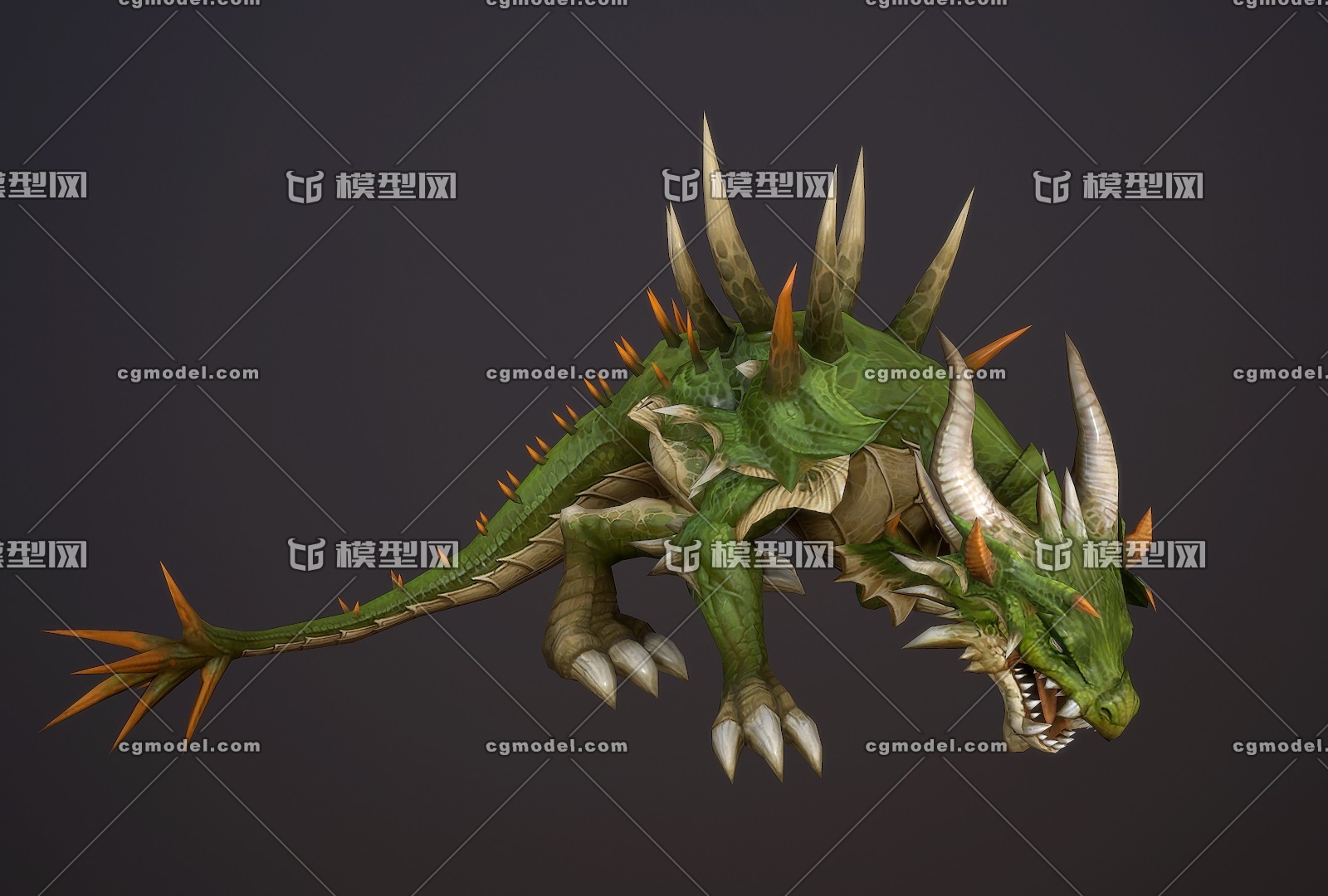 魔幻  刺骨恶龙   魔龙  毒龙  dragon  爬行恶龙