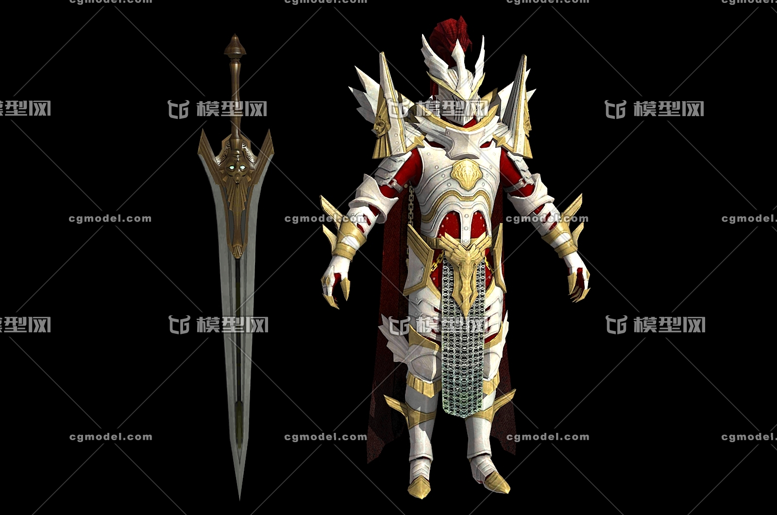 次世代守护者骑士圣堂武士西方欧洲铠甲战士中世纪勇士皇家卫士皇家骑士 团城堡守卫 Cg模型网 Cgmodel 三维设计师交流互动平台 专注多品类3d模型下载 原创作品分享 软件学习