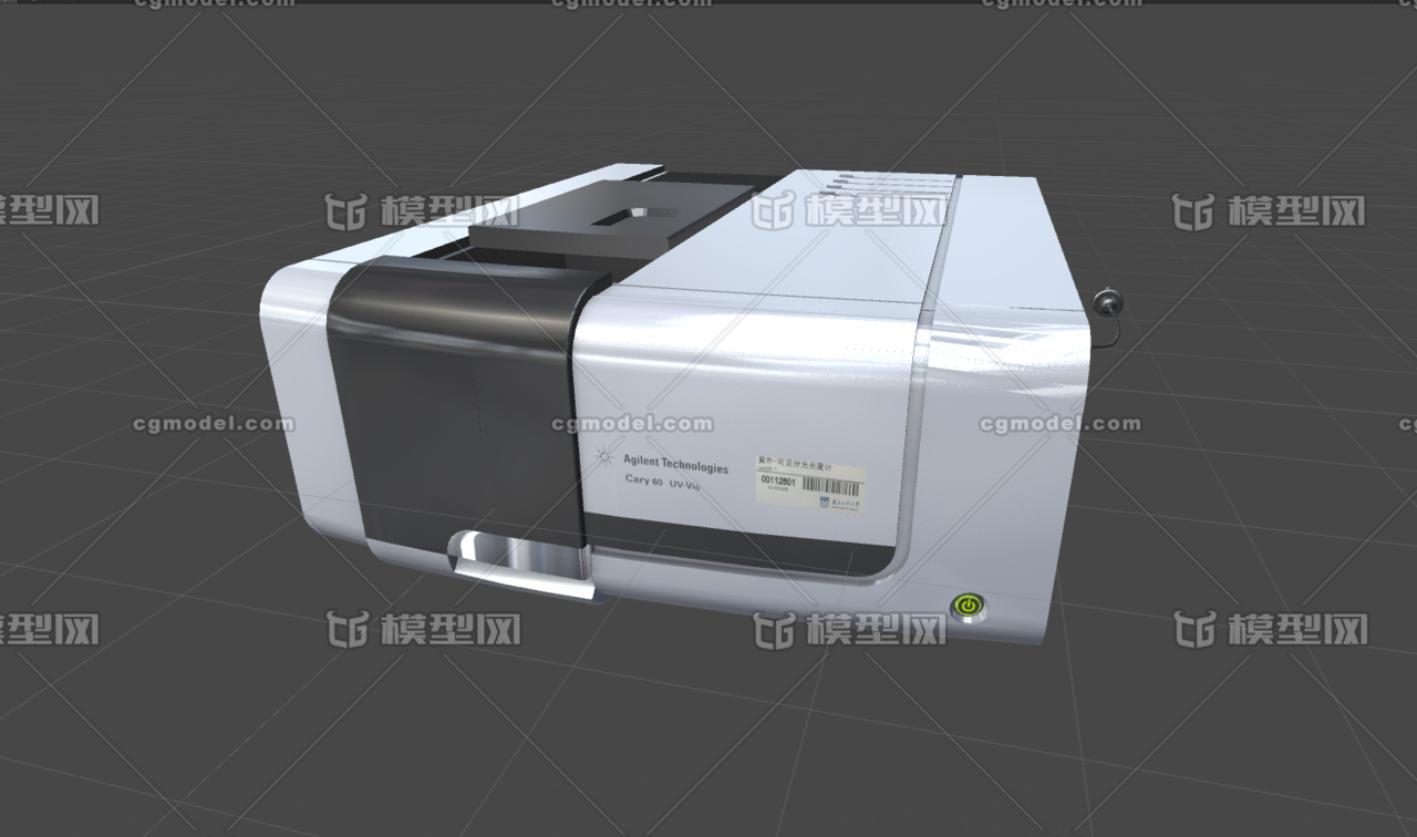分光光度计光度计，光谱仪，虚拟现实VR，u3d场景 - 盘古CG网-盘古CG网
