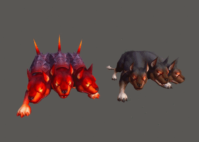 写实地狱三头犬ii 神话看门犬cerberus 模型 神话类模型库 Fbx Fbx 模型下载 Cg模型网
