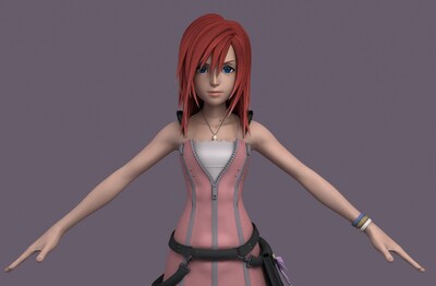 卡通 凯丽--王国之心  ** 次世代 女孩  女主角