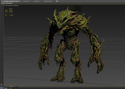 超精细 千年树妖王 森林树王 次世代 泰坦树王