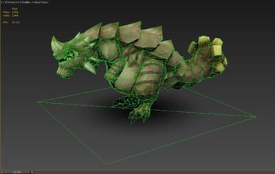 带完整动画 盔甲锤龙  尾锤龙 石锤龙