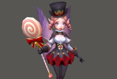 带动画 卡通 糖果仙子  可爱 蝴蝶仙子 蝴蝶精灵