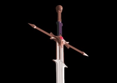 67红宝石十字骑士剑