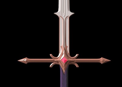 67红宝石十字骑士剑