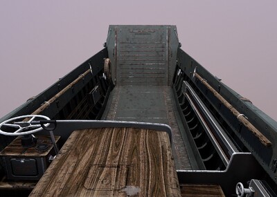 写实希金斯登陆艇 舰 二战海战 明星兵器 美国制造 us higgins boat