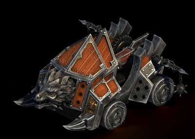 弩车战车攻城车连弩车