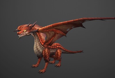 魔幻飞龙  西方火龙【有动画】  写实 飞龙