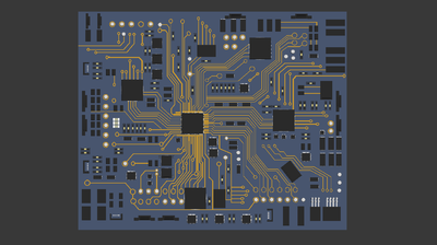 电路板 集成电路 pcb 电子元件 芯片电路