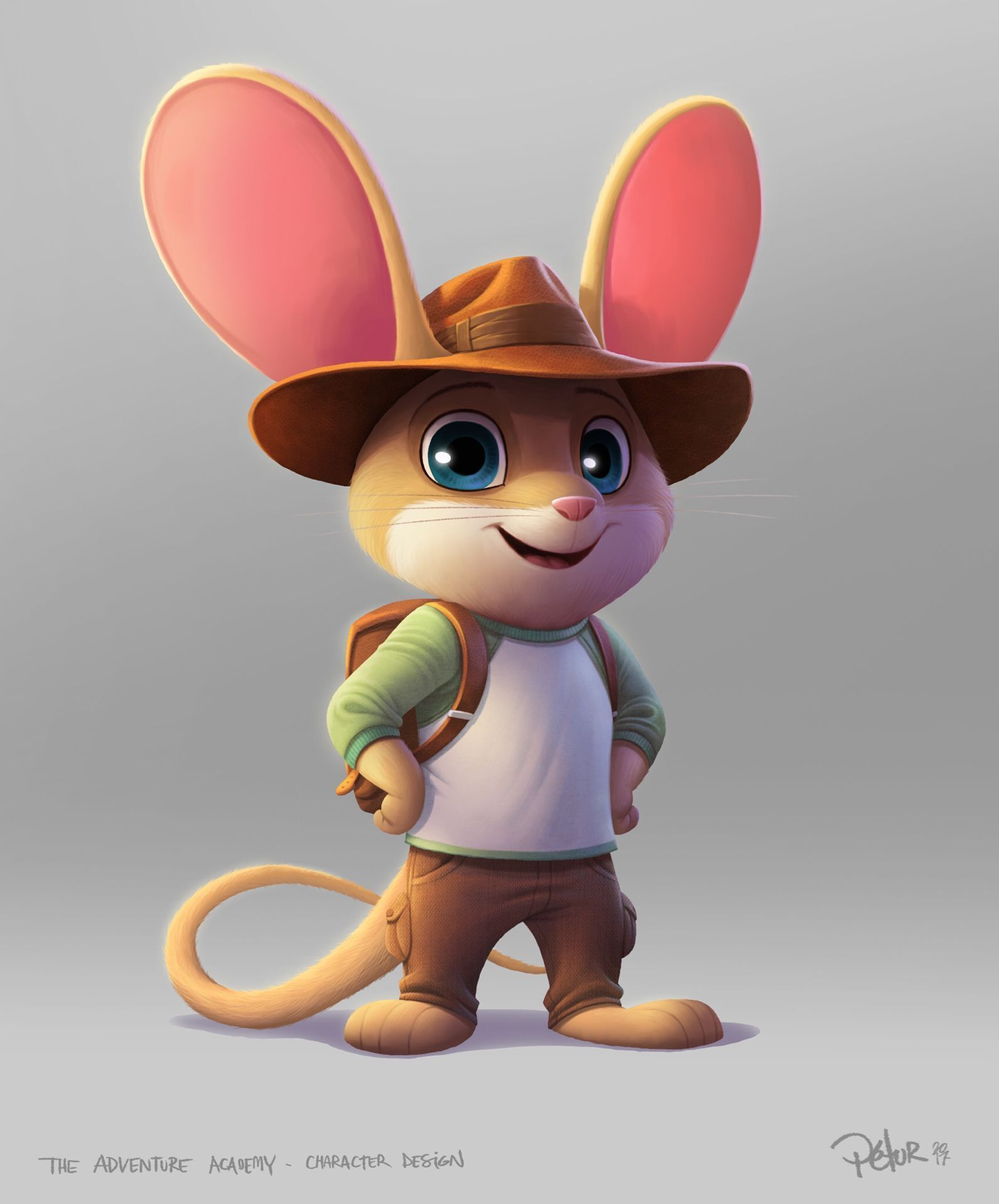 卡通角色_exerionpx作品_角色/人物/生物_cg模型网