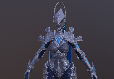 次世代 刀锋女魔  刀锋女战士  魔力女战士  盔甲魔女