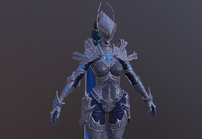 次世代 刀锋女魔  刀锋女战士  魔力女战士  盔甲魔女