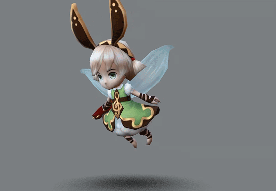 二次元 蝴蝶精灵【有动画】卡通漫画蝴蝶仙子