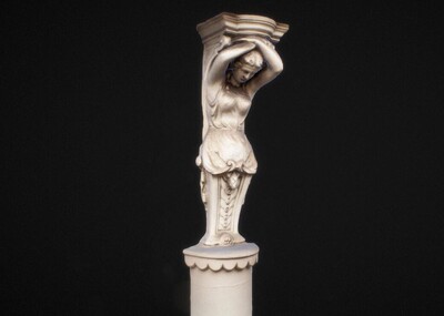 写实欧式雕塑,立柱,雕像,女神像,西方柱子,供柱,石柱,石像