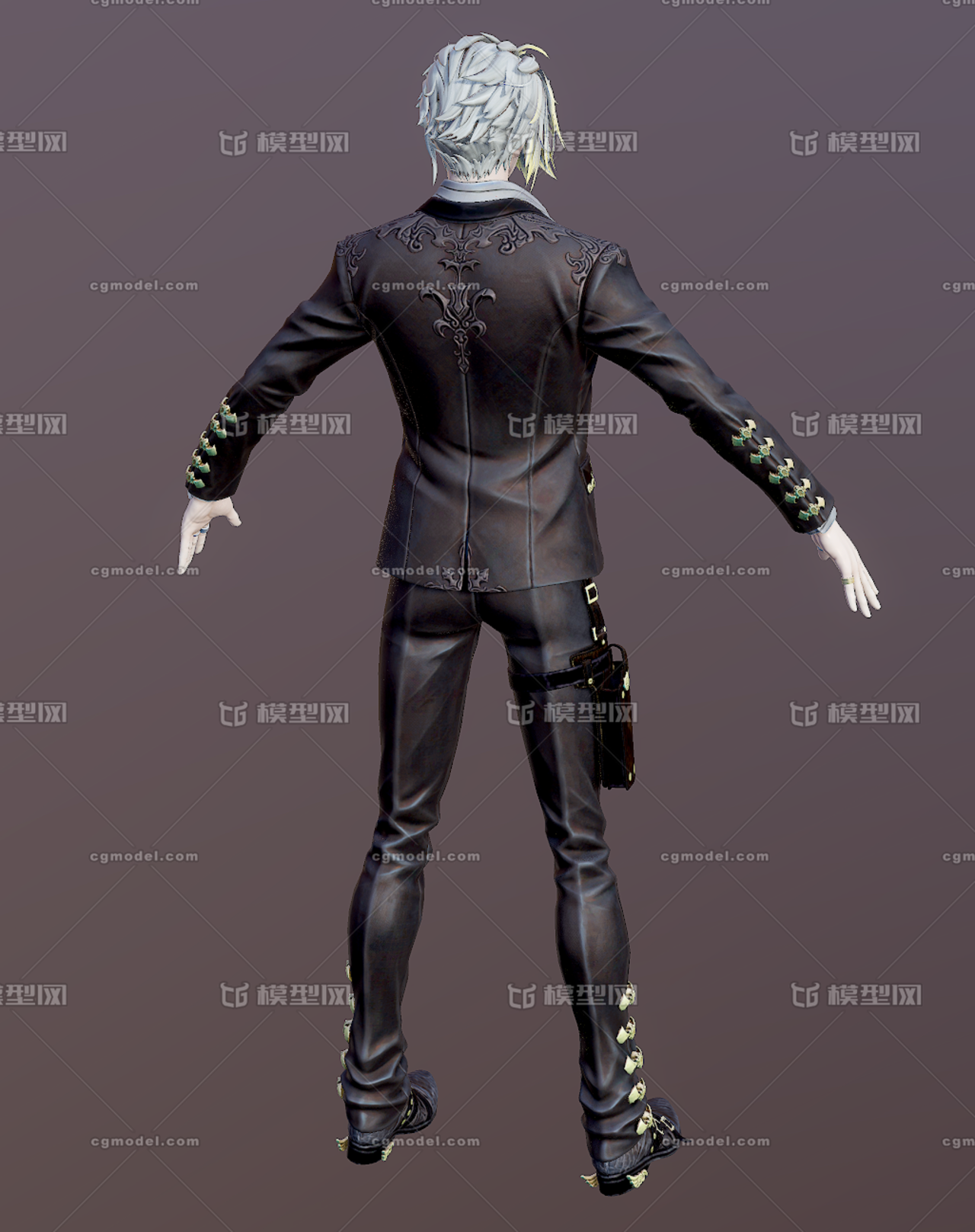 pbr 次世代 帅气 二次元 漫画 动漫 日系帅哥 男神 男主角 绅士