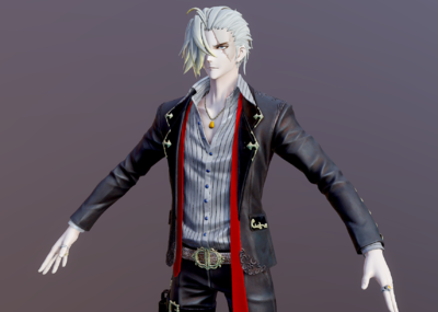 pbr 次世代 帅气 二次元 漫画 动漫 日系帅哥 男神 男主角 绅士