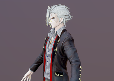 pbr 次世代 帅气 二次元 漫画 动漫 日系帅哥 男神 男主角 绅士