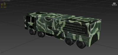 FM3000 导弹运输发射车模型-装甲车／坦克模型库-3ds Max(.max)模型下载-cg模型网
