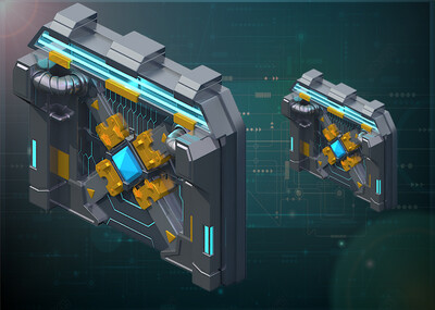 科幻,科幻大门,科技门,科幻场景,时空门,空间门,未来科技,科幻场景