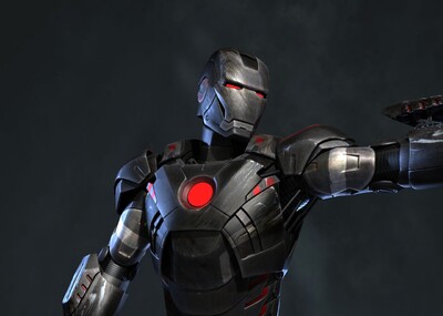 高精度 暗黑钢铁侠mk7 3d图纸 有厚度 3d打印